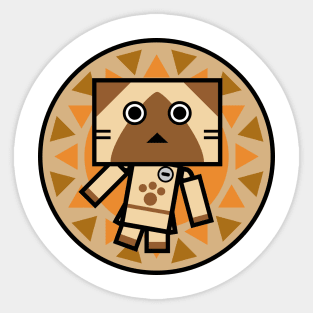 BD002 Danbo Felyne Sticker